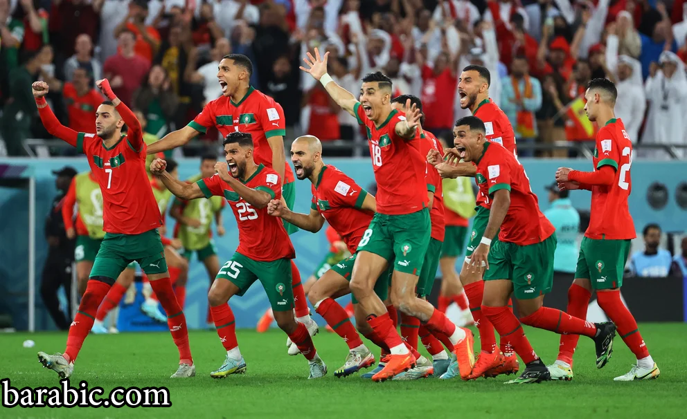 شاهد ملخص مباراة المغرب واسبانيا وتقدم المغرب إلى الدور ربع النهائي